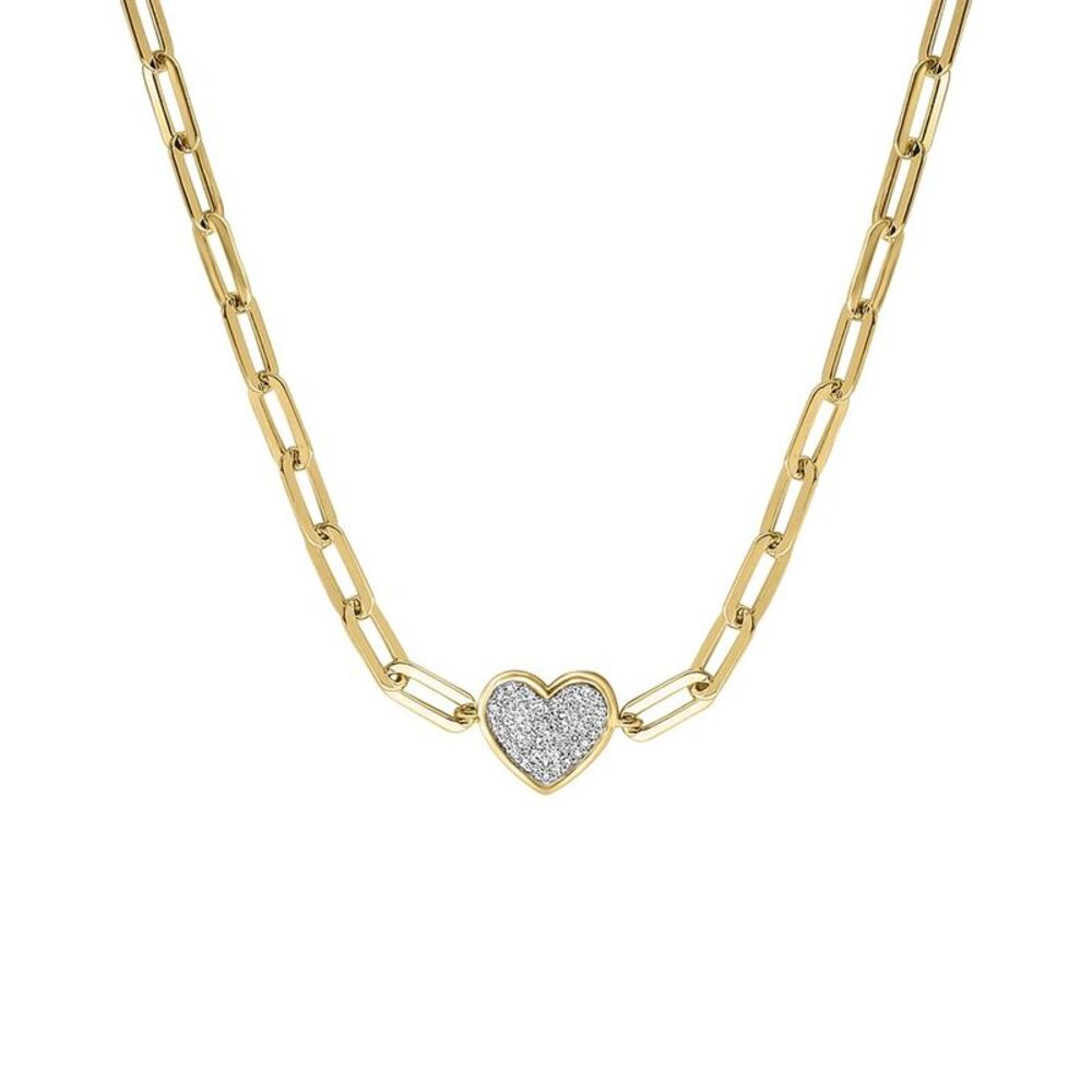 Effy Fine Jewelry Gold Over Silver 0.20 Ct. Tw. Diamond Necklace